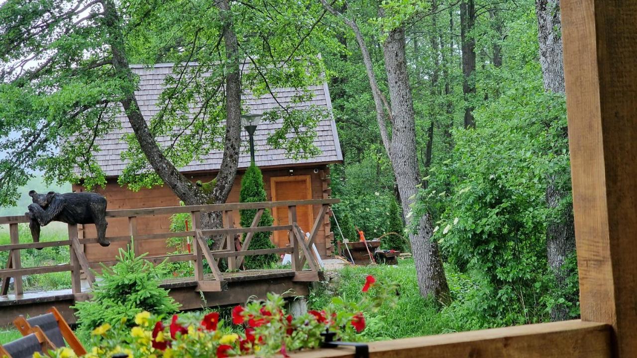 Vodenica Vrelo Chalets Vrelo Koreničko Kültér fotó